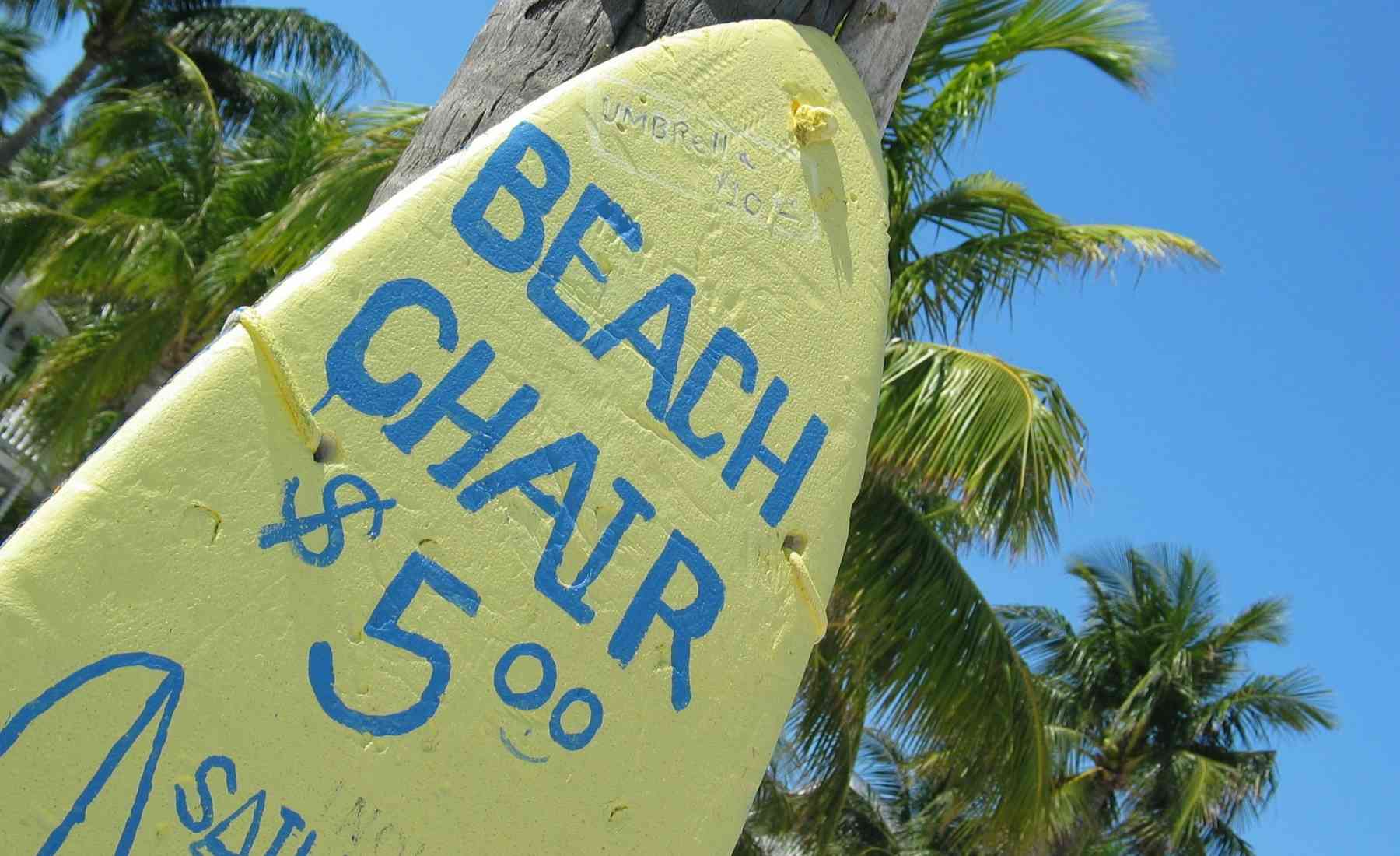 Rental Business Ideas - Beach Chairs