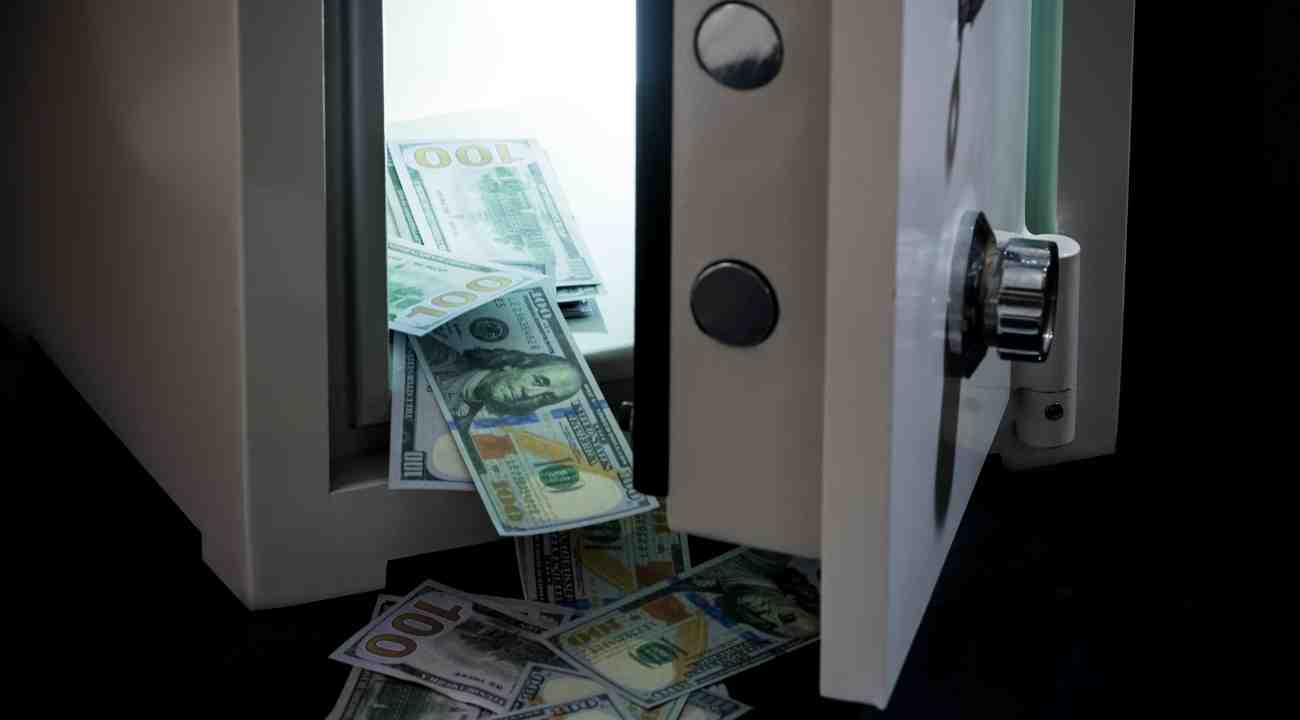 Store Money in a Safe